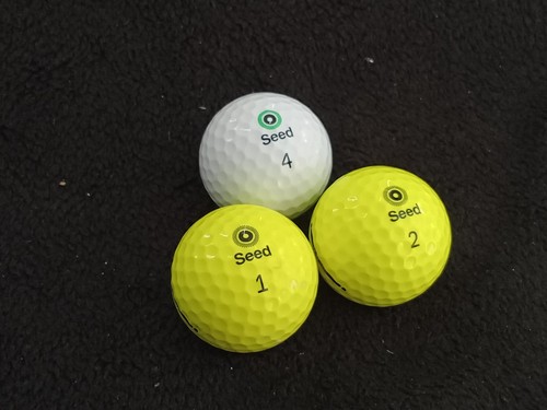 Seed golf balls - golf,