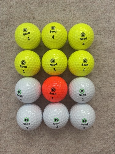 Seed golf balls - seed,