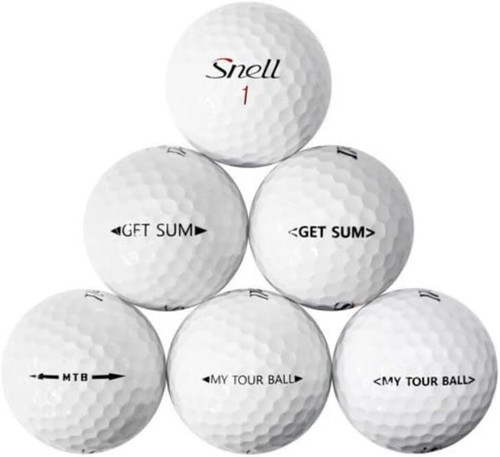 Snell golf mix used - snell,