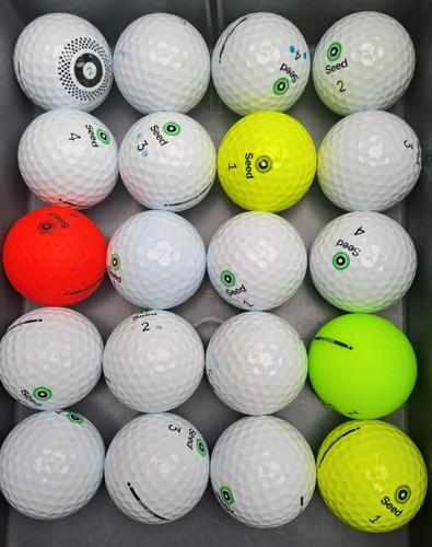 Seed golf balls - 20, pearl/a