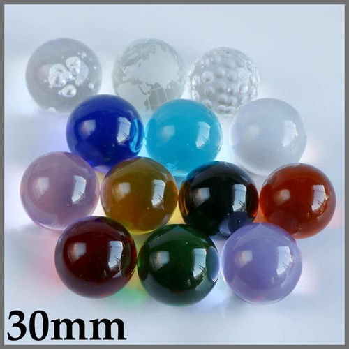 Glass bead round - glass, combined
