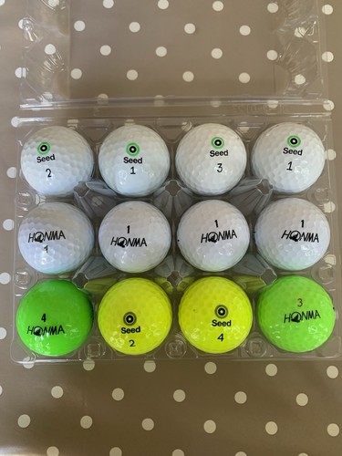Seed honma golf balls - 6, d1