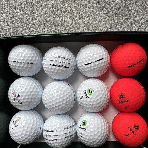 Seed golf assortment - assortment, of