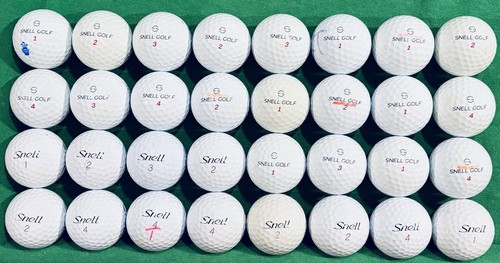 Snell golf balls used mtb - 32,